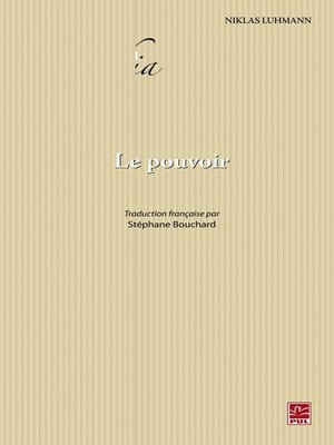 cover image of Le pouvoir